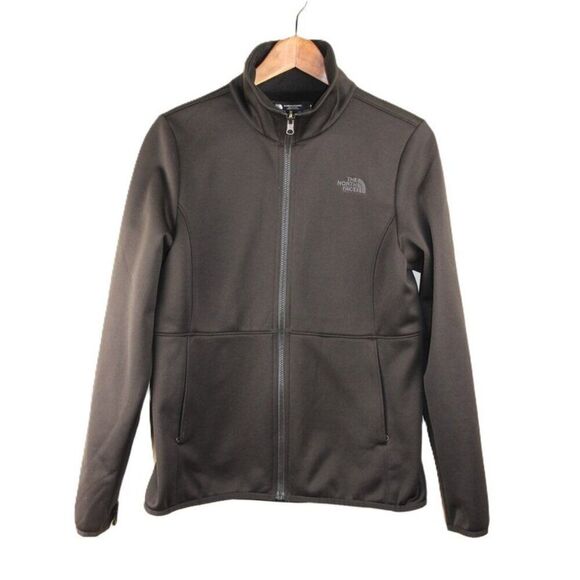 THE NORTH FACE Softshell Fleece Zip-Up Jacket in Black - Size M - Picture 2 of 12